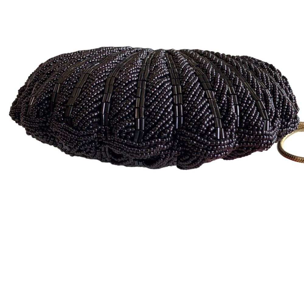 BLACK SEQUIN EVENING BAG - Picture 4 of 16